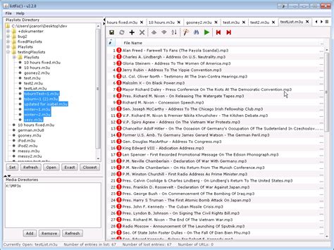 One common use of the <b>M3U</b> file format is creating a single-entry <b>playlist</b> file pointing to a stream on the Internet. . M3u playlist maker online